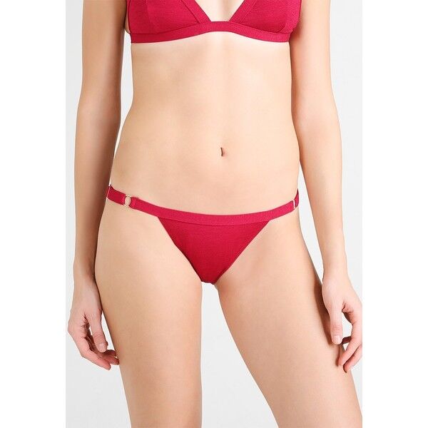 Somedays Lovin BURNT RIDGE STRAPPY Dół od bikini pink SZ981I001