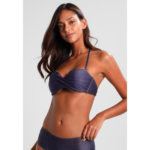 Sunseeker WIRE BANDEAU Góra od bikini jenasblue SN581J006