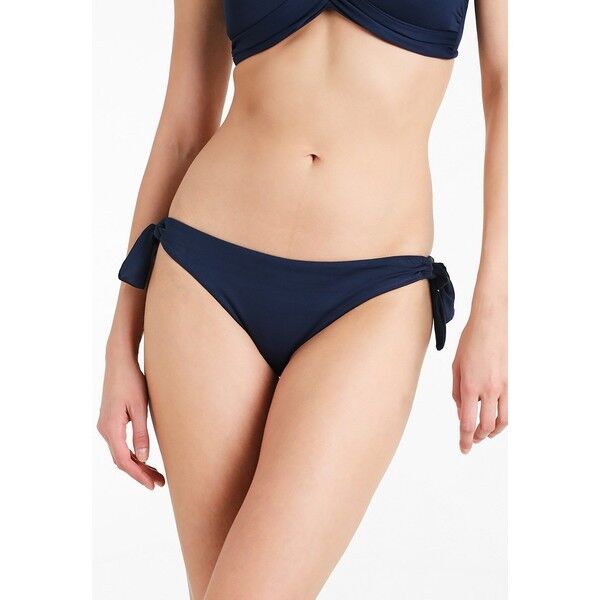 Seafolly LOOP TIE SIDE HIPSTER Dół od bikini indigo S1981D07X