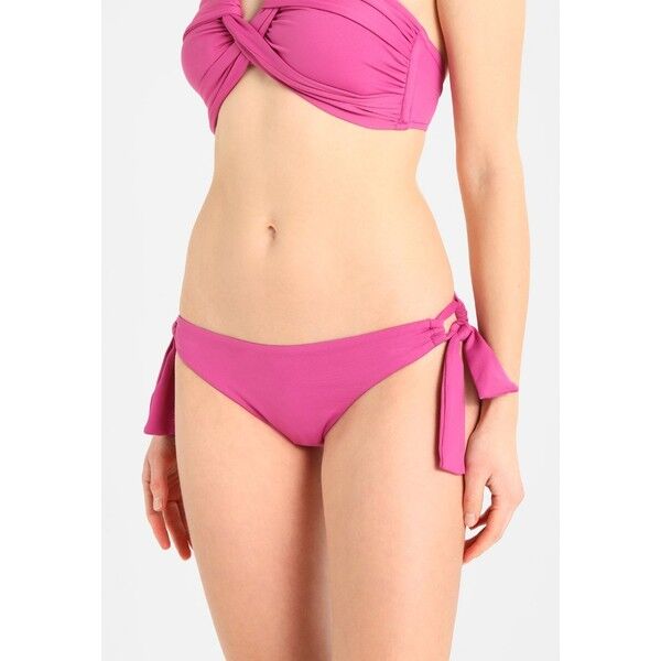 Seafolly LOOP TIE SIDE HIPSTER Dół od bikini berry S1981D07X