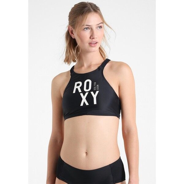 Roxy CROP Góra od bikini anthracite RO581J00N
