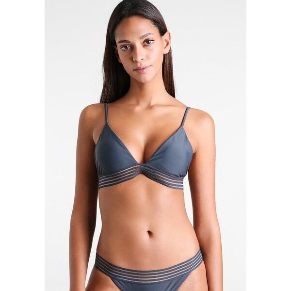 Rip Curl ILLUSION FIXED TRI Góra od bikini dark grey RI781J016