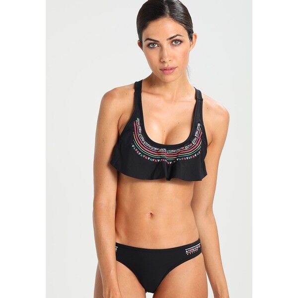 O'Neill RUFFLE BANDEAU Góra od bikini black out ON581J005