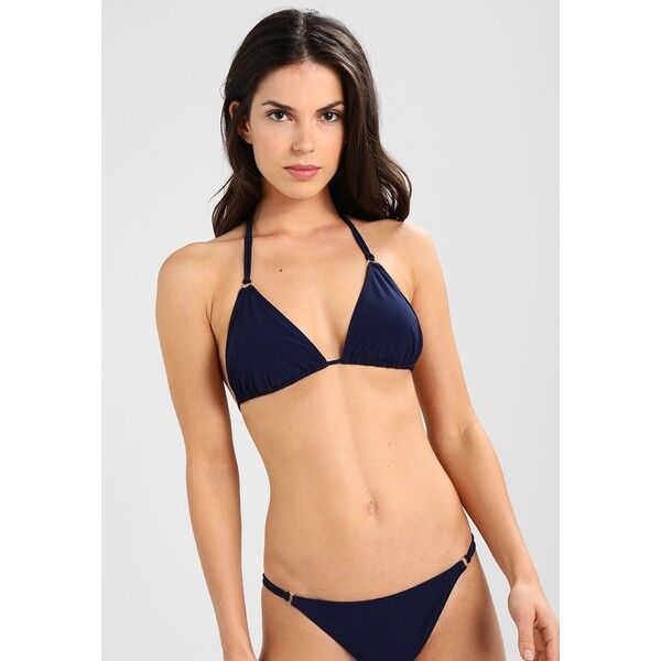 NON COMMUN ARSENE TRIANGLE Góra od bikini dark blue NOI81J000