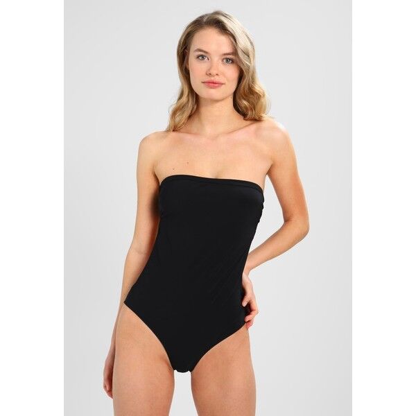NON COMMUN ACHILE STRAPLESS ONE PIECE Kostium kąpielowy black NOI81G001