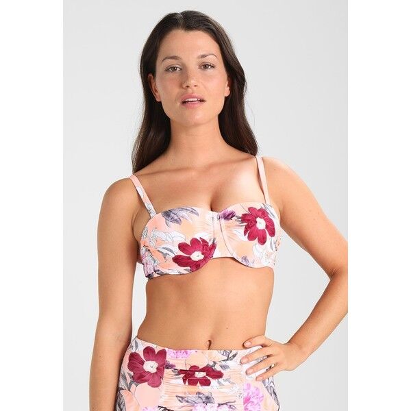 Seafolly MODERN LOVE DD CUP BUSTIER Góra od bikini peach S1981J01S