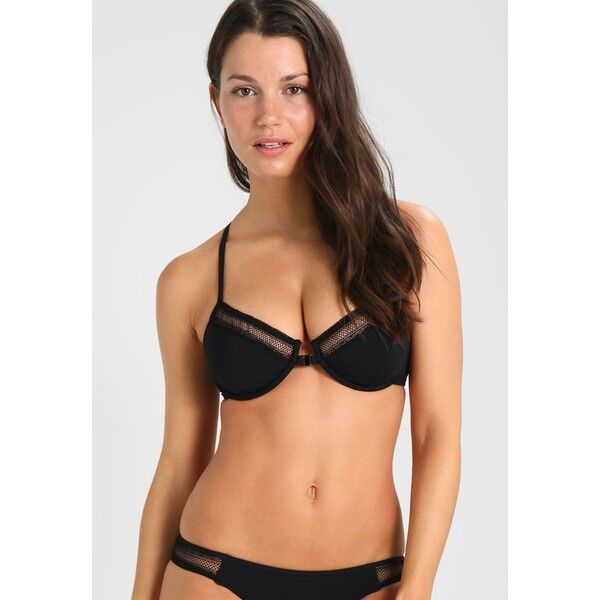 Seafolly WILD AT HEART WIRE BRA Góra od bikini black S1981J01U
