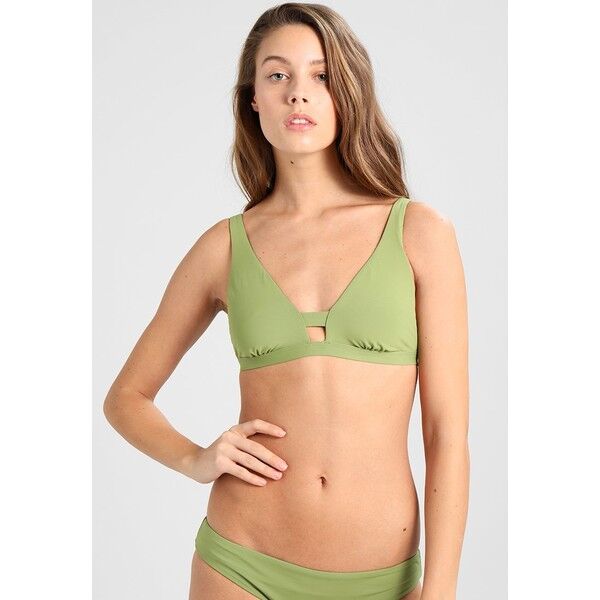 Seafolly ACTIVE LONGLINE Góra od bikini moss S1981J01B