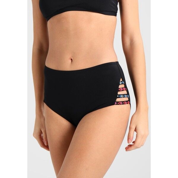 Seafolly DESERT TRIBE HIGH WAISTED PANT Dół od bikini black S1981I013
