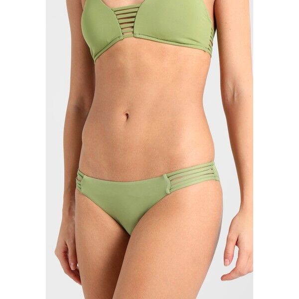 Seafolly MULTI ROULEAU BRAZILIAN Dół od bikini moss S1981D0C7