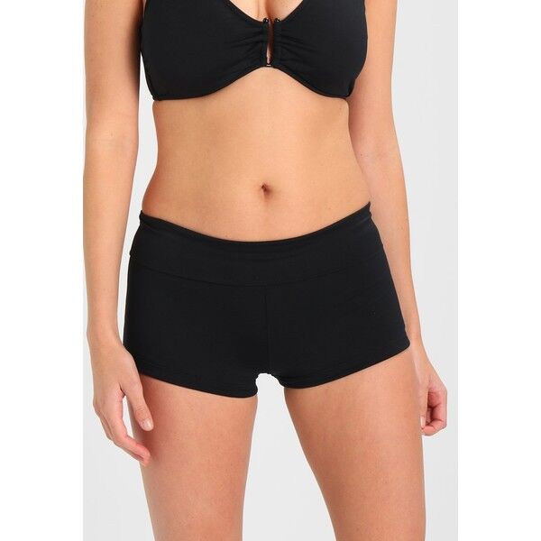 Seafolly ROLL TOP BOYLEG Dół od bikini black S1941H035