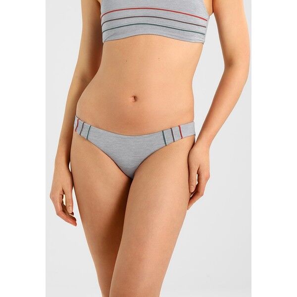 RVCA PIPELINE CHEEKY Dół od bikini heather grey RV481I000