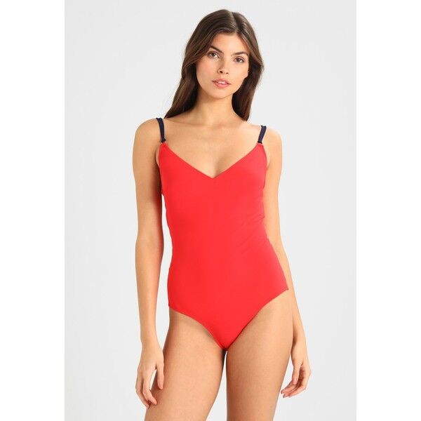 NON COMMUN AURELE COLOUR STRAPS ONE PIECE Kostium kąpielowy red NOI81G000