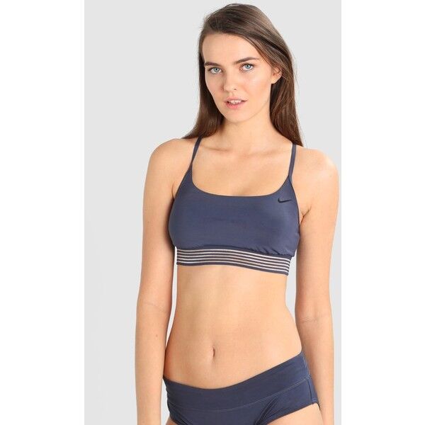 Nike Performance CROSSBACK SPORT Góra od bikini thunder blue N1281J005