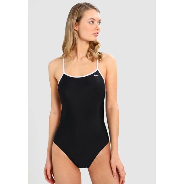 Nike Performance CROSSBACK ONE PIECE Kostium kąpielowy black N1281G00Z