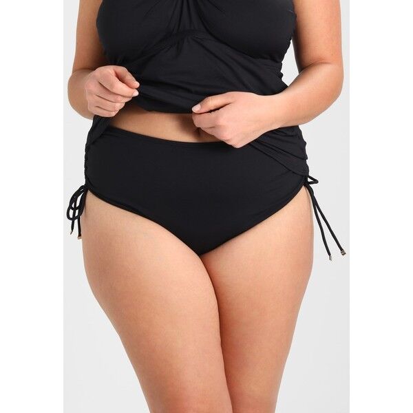 MICHAEL Michael Kors CURVE SHIRRED HIPSTER Dół od bikini black MK181I004