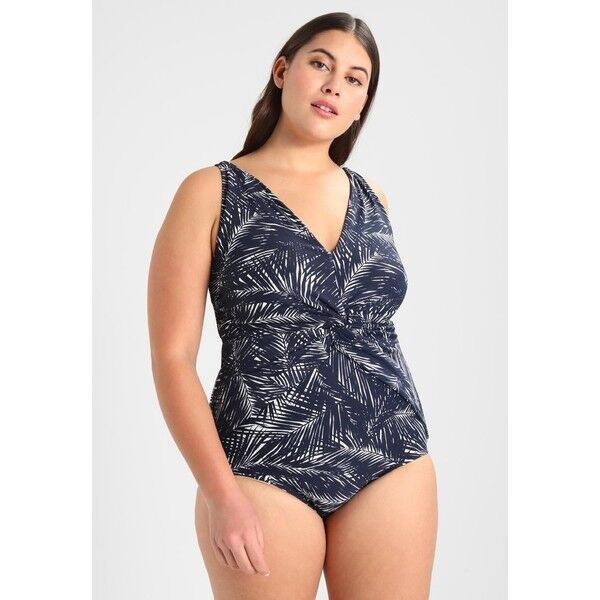MICHAEL Michael Kors DEEP V TWIST HALTER ONEPIECE Kostium kąpielowy new navy MK181G007