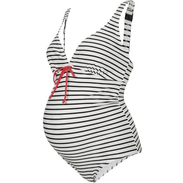 MAMALICIOUS NEW JOSEFINE Kostium kąpielowy snow white M6489C006