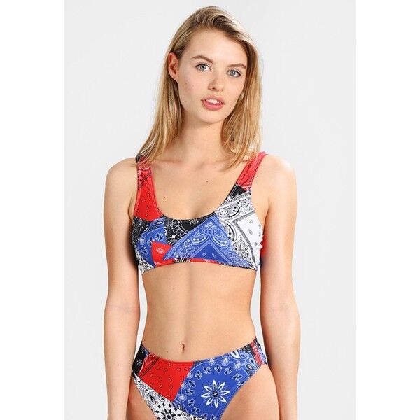 Jaded London CROP BANDANA PRINT Góra od bikini multi-coloured JL081J006
