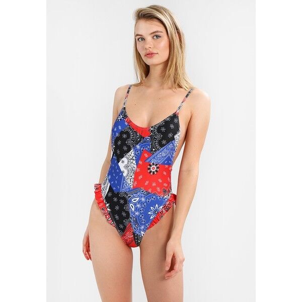 Jaded London FRILL CAMI SWIMSUIT Kostium kąpielowy bandana JL081G006