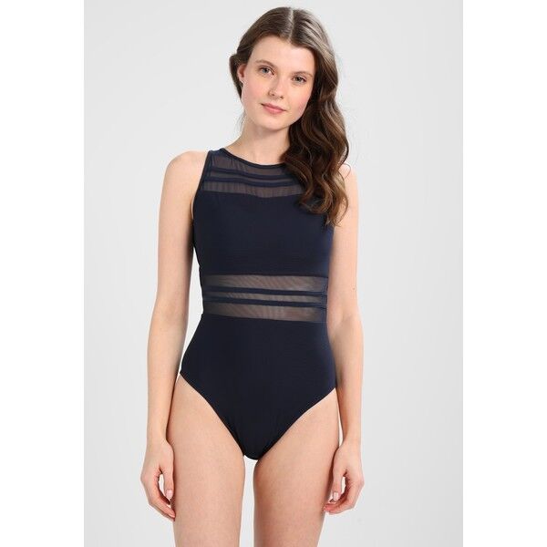 JETS BY JESSIKA ALLEN ASPIRE HIGH NECK EMPIRE ONE PIECE Kostium kąpielowy ink JEC81G005