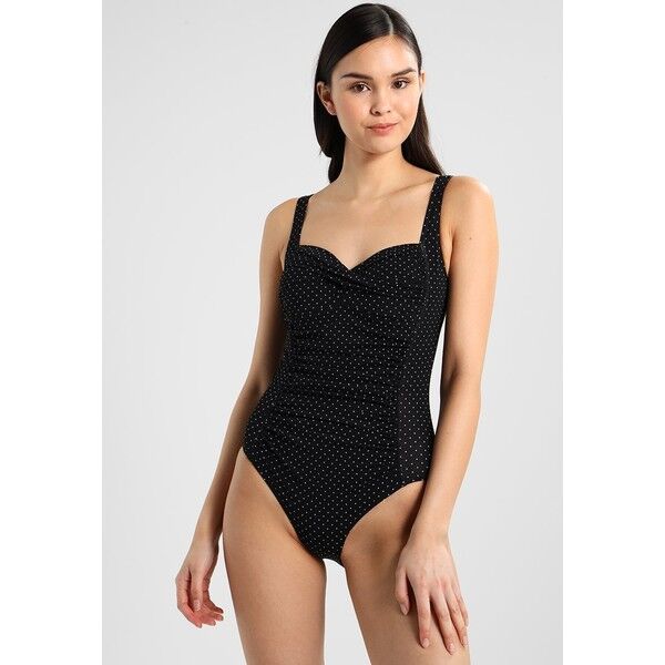 Hunkemöller BOHO DOTS OCEAN Kostium kąpielowy black HM181G000
