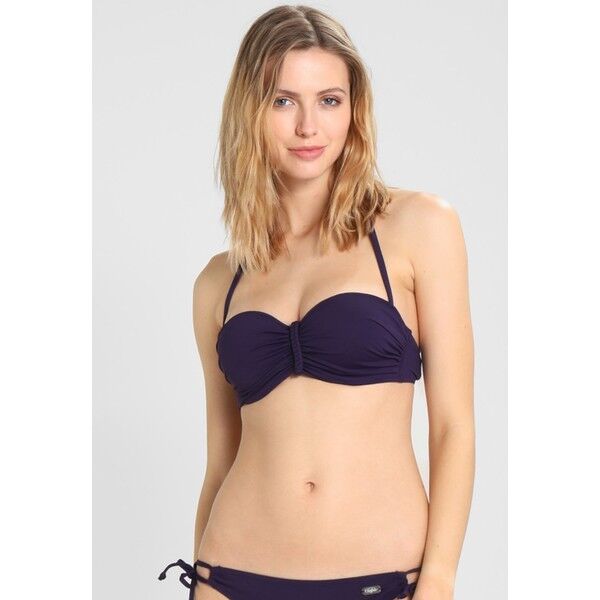 Buffalo BÜGEL BANDEAU Góra od bikini aubergine BU381J003