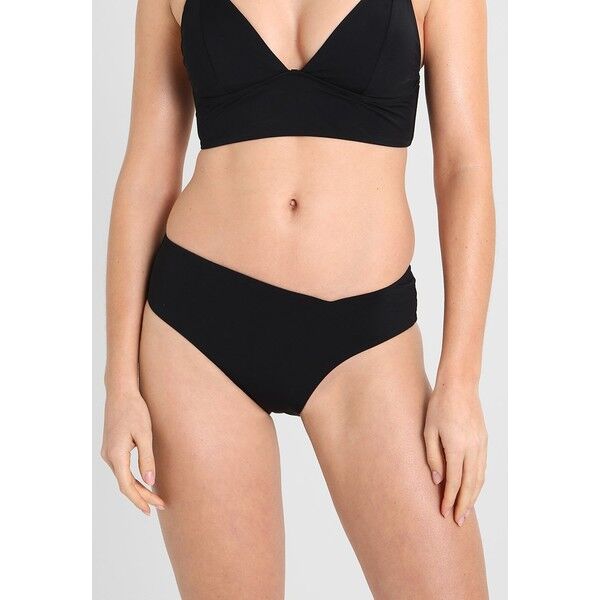 Bondi Born MOONBEAMHIGH WAIST CUT OUT Dół od bikini black B0G81I001