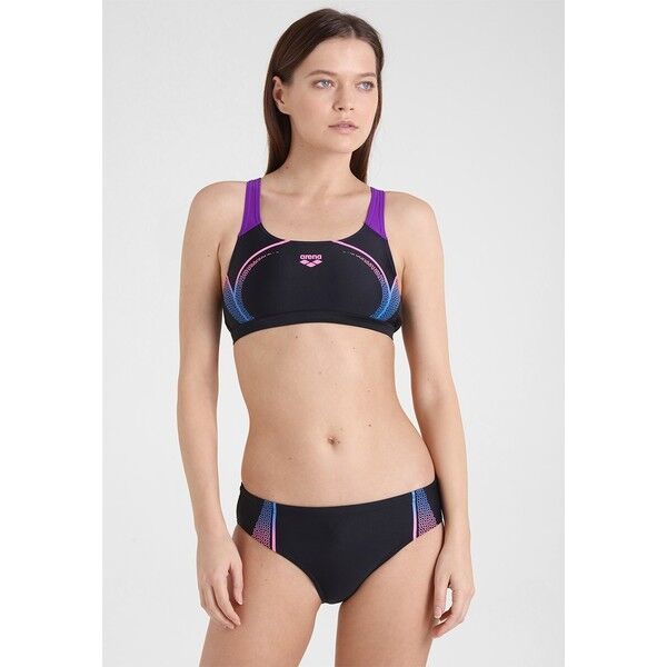Arena MODULAR TWO PIECES SET Bikini black/paparazzi A1581L003