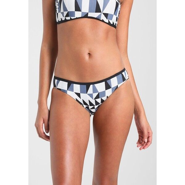 Seafolly JAGGEDGEO HIPSTER Dół od bikini bluestone S1981I01B