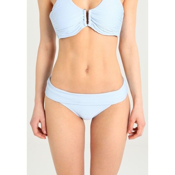 Heidi Klein FOLDOVER BOTTOM Dół od bikini baby blue HK381I001
