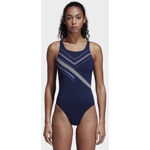 adidas Performance Kostium kąpielowy blue AD581G01P