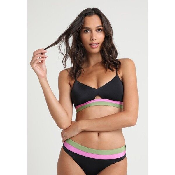 Seafolly LAS PALMAS BRALETTE Góra od bikini black S1981J044