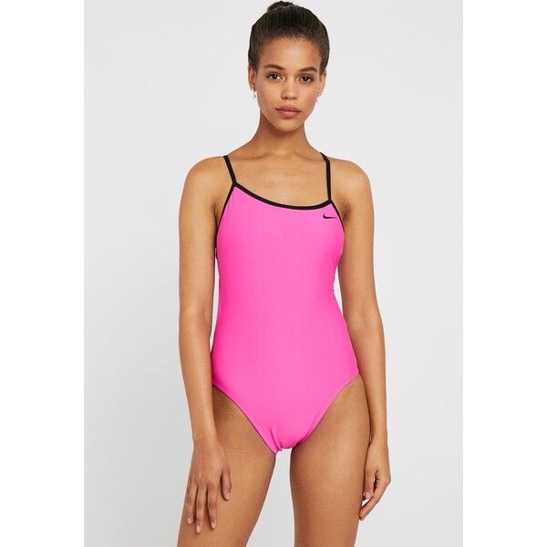 Nike Performance CROSSBACK CUT OUT ONE PIECE Kostium kąpielowy rose N1281G01C