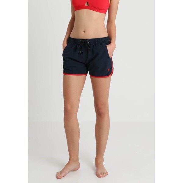 Marc O'Polo BEACH SHORTS Dół od bikini blauschwarz MA381I007