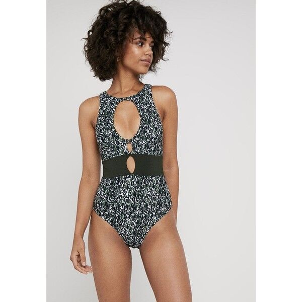 Hunkemöller LEO Kostium kąpielowy khaki HM181G00P