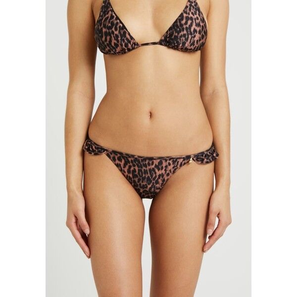 Guess BRAZILIAN Dół od bikini brown/black GU181I01B