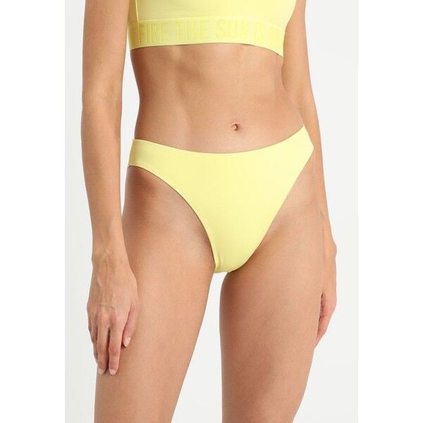 Weekday SOLEIL SWIM BOTTOM Dół od bikini yellow WEB81I00M