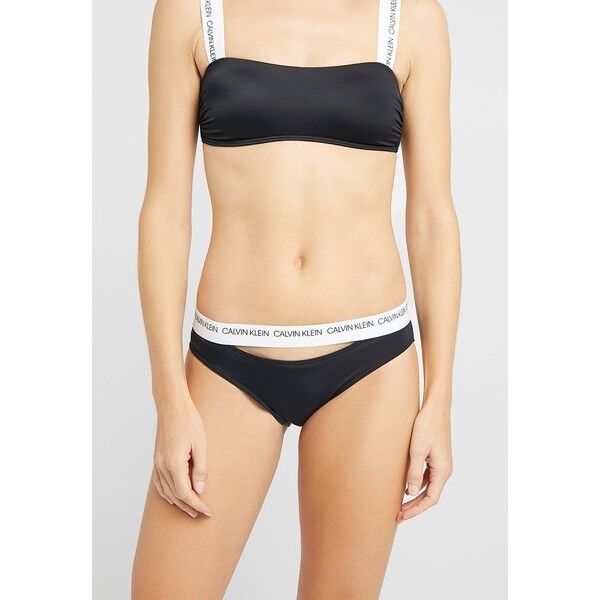 Calvin Klein Swimwear CK LOGO CLASSIC Dół od bikini black C1781I00V