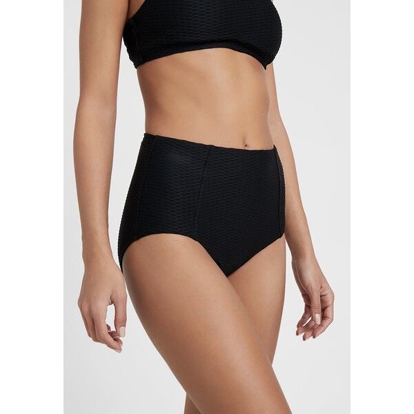 Seafolly LALUNA HIGH WAISTED PANT Dół od bikini black S1981I035
