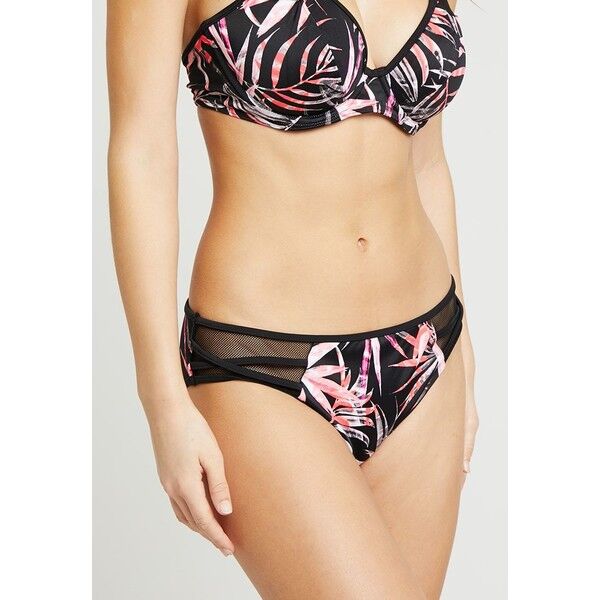 Freya SUNSET PALM BRIEF WITH INSERTS Dół od bikini black FR981I00M