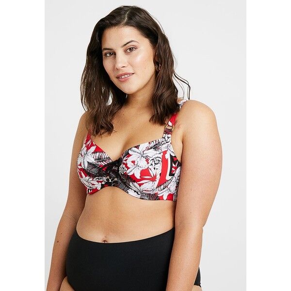 DORINA CURVES IPANEMA NON PADDED BIKINI TOP Góra od bikini orange DOH81J002