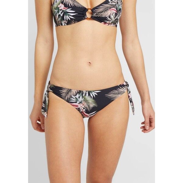 Seafolly OCEANALLEY LOOP SIDE HIPSTER Dół od bikini black S1981I031