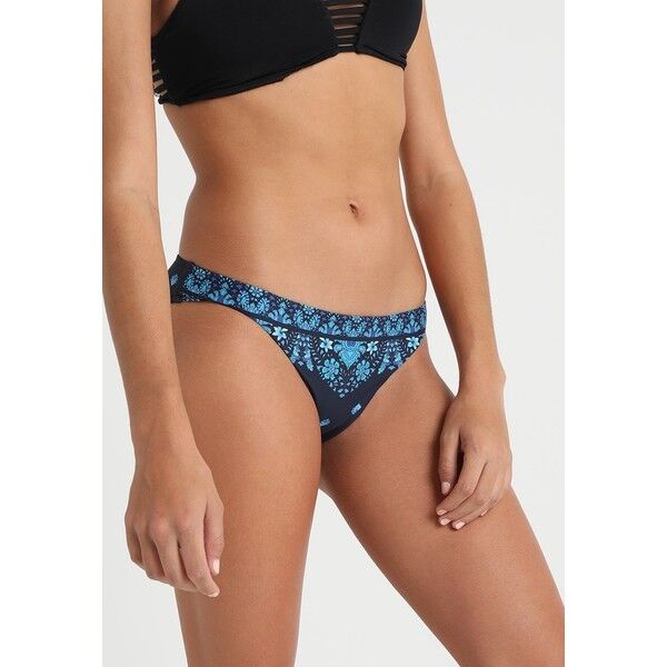 Seafolly SUNFLOWER BORDER HIPSTER Dół od bikini indigo S1981I02F