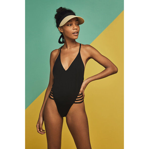 Undiz Strój kąpielowy Corossoliz-One Piece High Cut 4910-BID0BT