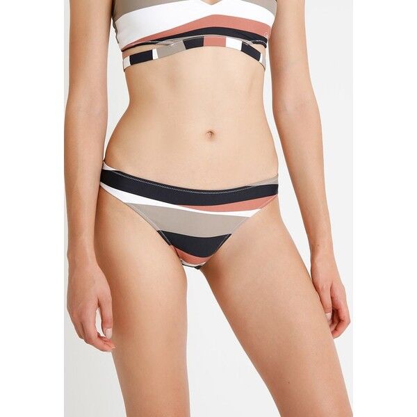 Calvin Klein Swimwear CLASSIC PRINT Dół od bikini brown C1781I00L