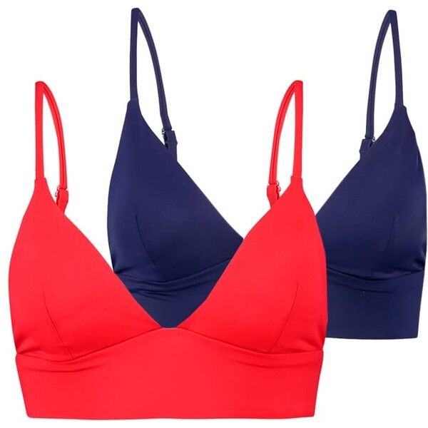 Anna Field 2 PACK Góra od bikini red/dark blue AN681J00A
