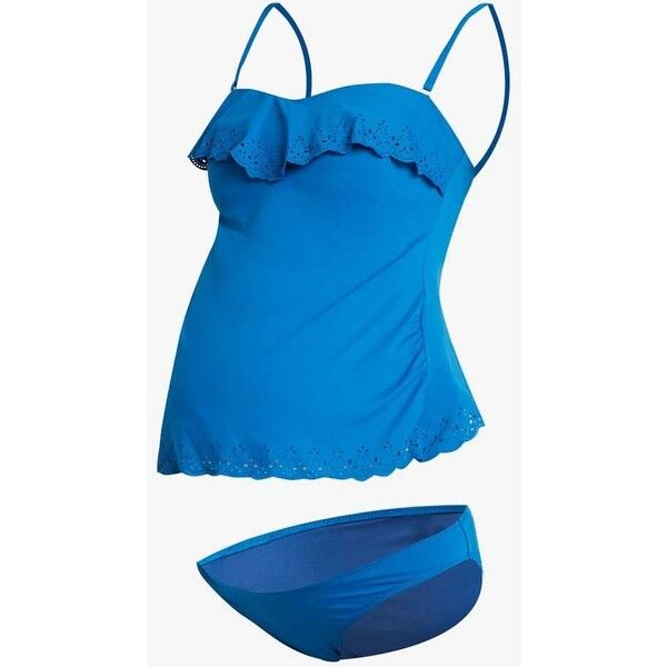 Cache Coeur BLOOM SET Kostium kąpielowy retro blue CZ089C00T