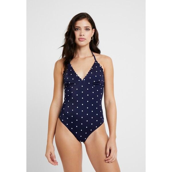 mint&berry Kostium kąpielowy dark blue/white M3281G00A