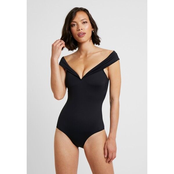 LASCANA SWIMSUIT Kostium kąpielowy black L8381G01A